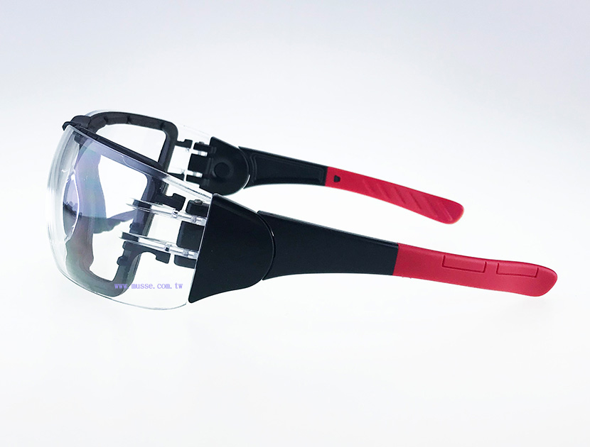 Removable foam gasket glasses