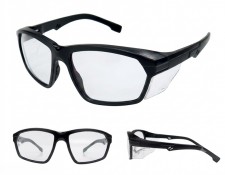 MU-13383 Interchangeable Lens Safety Glasses | EN166 UV Eye Protection | MUSSE