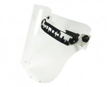 MU-16606 Flip-Up Face Shield Curved Visor | Splash Protection | MUSSE