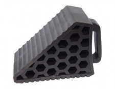 PVC Wheel Chock Black | 27x12x18cm | MUSSE